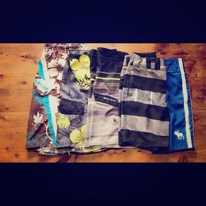 Lot of Boys Sized Small and Medium Swim Trunks!